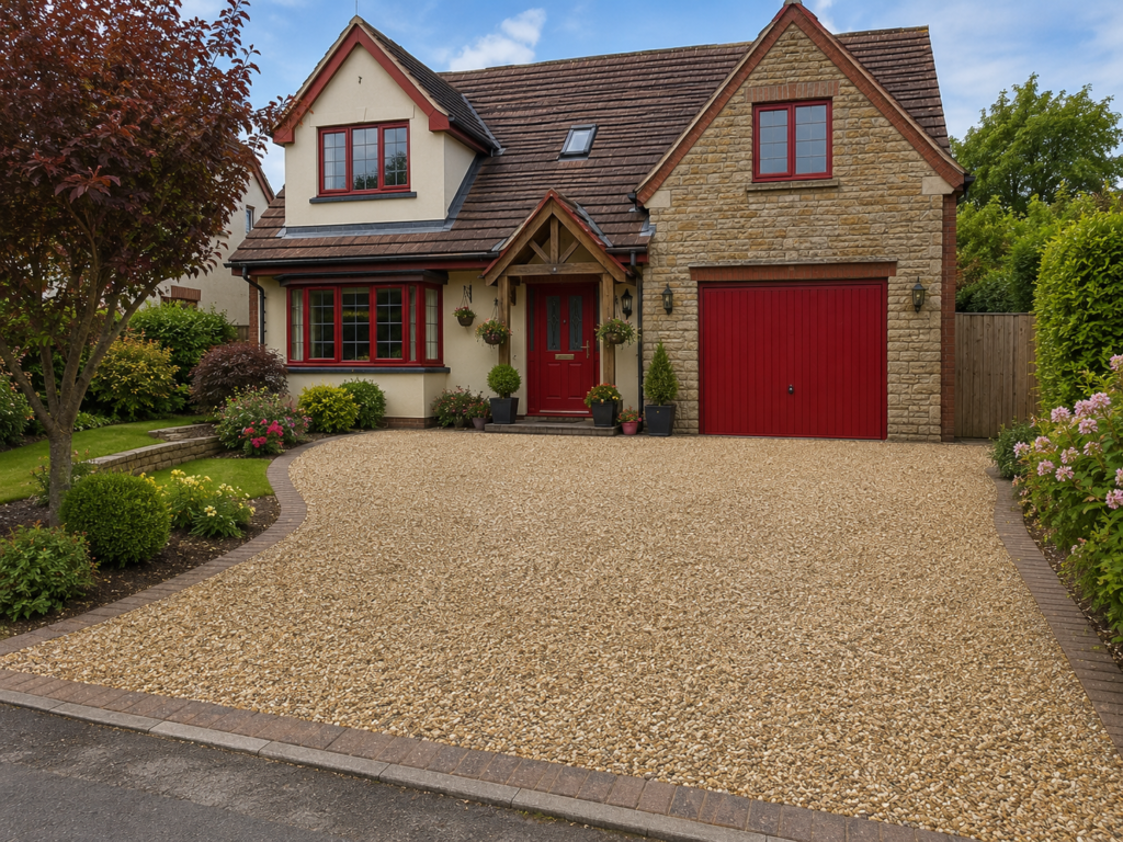 Gravel driveway surface in Middlesbrough